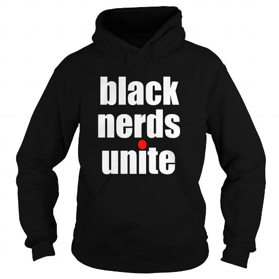 black nerds unite t shirt